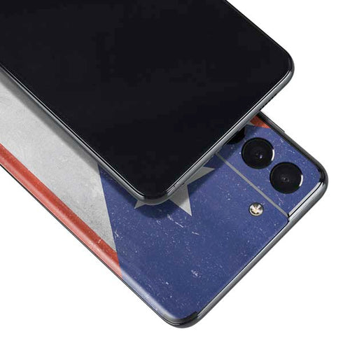 Puerto Rico Flag Distressed Galaxy S21 5G Skin