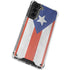 Puerto Rico Flag Distressed Galaxy S21 Plus 5G Clear Case