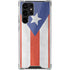 Puerto Rico Flag Distressed Galaxy S22 Ultra Clear Case