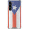 Puerto Rico Flag Distressed Galaxy S23 Clear Case