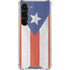 Puerto Rico Flag Distressed Galaxy S23 Clear Case