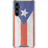 Puerto Rico Flag Distressed Galaxy S23 FE Clear Case