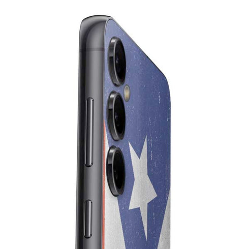 Puerto Rico Flag Distressed Galaxy S23 FE Skin