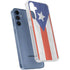 Puerto Rico Flag Distressed Galaxy S24 Clear Case