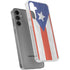 Puerto Rico Flag Distressed Galaxy S24 Plus Clear Case