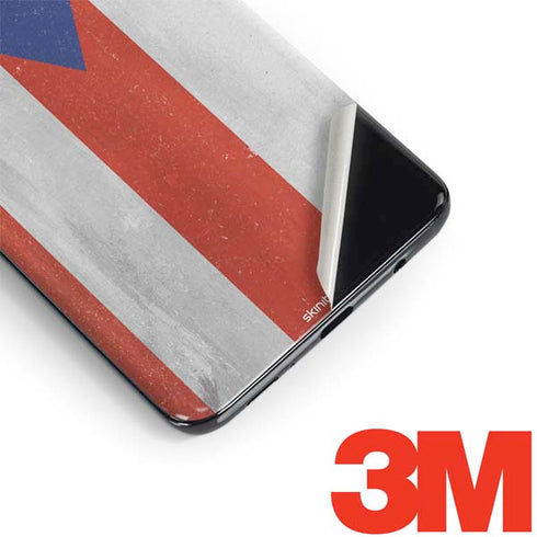 Puerto Rico Flag Distressed Galaxy S9 Plus Skin