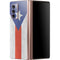 Puerto Rico Flag Distressed Galaxy Z Fold2 5G Skin