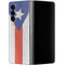 Puerto Rico Flag Distressed Galaxy Z Fold4 5G Skin