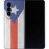 Puerto Rico Flag Distressed Galaxy Z Fold4 5G Skin