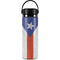 Puerto Rico Flag Distressed Hydro Flask 20oz Wide Mouth Skin