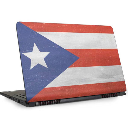 Puerto Rico Flag Distressed Dell Inspiron Skin
