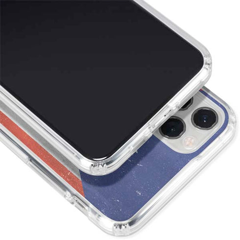 Puerto Rico Flag Distressed iPhone 11 Pro Clear Case