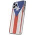 Puerto Rico Flag Distressed iPhone 11 Pro Clear Case