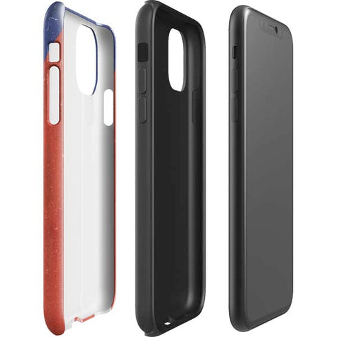 Puerto Rico Flag Distressed iPhone 11 Pro Max Impact Case