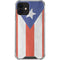 Puerto Rico Flag Distressed iPhone 12 Mini Clear Case