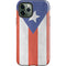 Puerto Rico Flag Distressed iPhone 12 Pro Impact Case