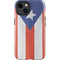 Puerto Rico Flag Distressed iPhone 14 Plus Impact Case