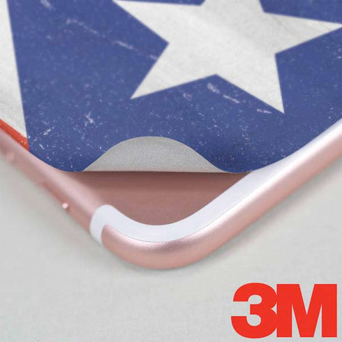 Puerto Rico Flag Distressed iPhone 7 Skin