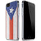Puerto Rico Flag Distressed iPhone SE (2nd & 3rd Gen) Clear Case