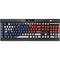 Puerto Rico Flag Distressed K95 RGB PLATINUM Mechanical Gaming Keyboard Skin