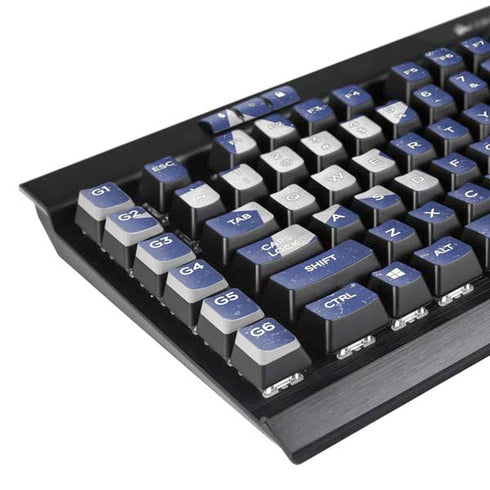 Puerto Rico Flag Distressed K95 RGB PLATINUM Mechanical Gaming Keyboard Skin