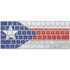 Puerto Rico Flag Distressed Magic Keyboard Skin