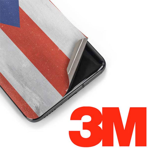 Puerto Rico Flag Distressed OnePlus 7 Pro Skin