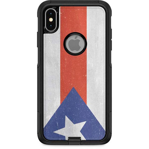 Puerto Rico Flag Distressed Otterbox Commuter iPhone Skin