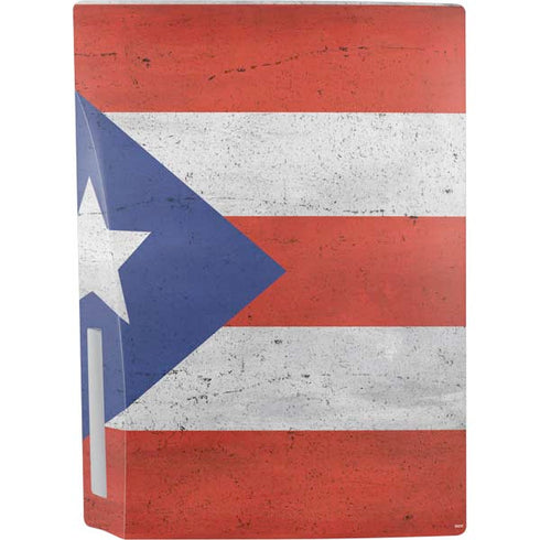 Puerto Rico Flag Distressed PS5 Bundle Skin