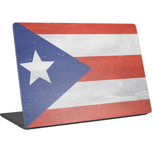 Puerto Rico Flag Distressed Surface Laptop 4 15in Skin