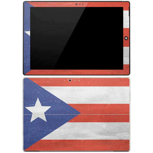 Puerto Rico Flag Distressed Surface Pro 3 Skin