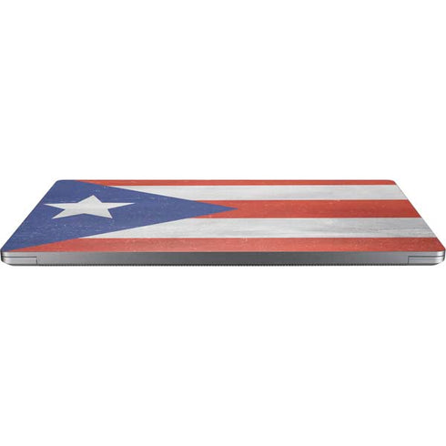 Puerto Rico Flag Distressed Universal Laptop 12in (9.8 x 6.8in) Skin