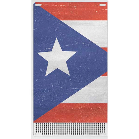 Puerto Rico Flag Distressed Xbox Series S Skins