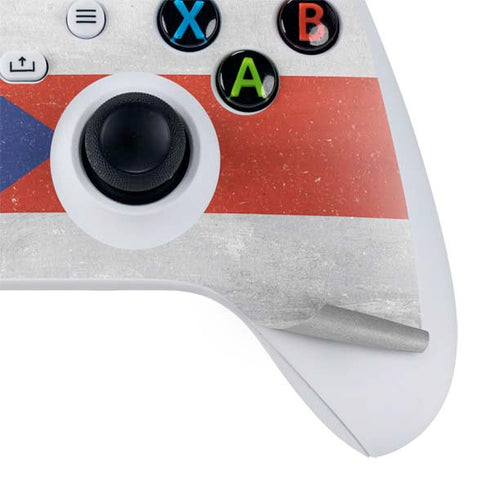 Puerto Rico Flag Distressed Xbox Series S Bundle Skin