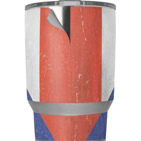 Puerto Rico Flag Distressed Yeti 20oz Tumbler Skin