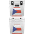 Puerto Rico Flag Distressed YETI Roadie 24 Hard Cooler Skin