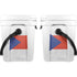 Puerto Rico Flag Distressed YETI Roadie 24 Hard Cooler Skin