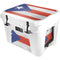 Puerto Rico Flag Distressed YETI Tundra 35 Hard Cooler Skin