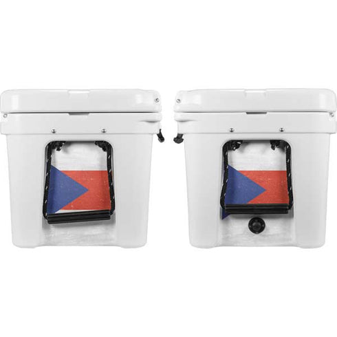 Puerto Rico Flag Distressed YETI Tundra 35 Hard Cooler Skin