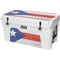 Puerto Rico Flag Distressed YETI Tundra 75 Hard Cooler Skin