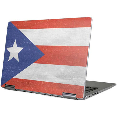 Puerto Rico Flag Distressed Yoga 710 14in Skin