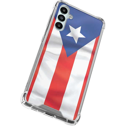 Puerto Rico Flag Galaxy A15 5G Clear Case