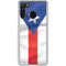 Puerto Rico Flag Galaxy A21 Clear Case