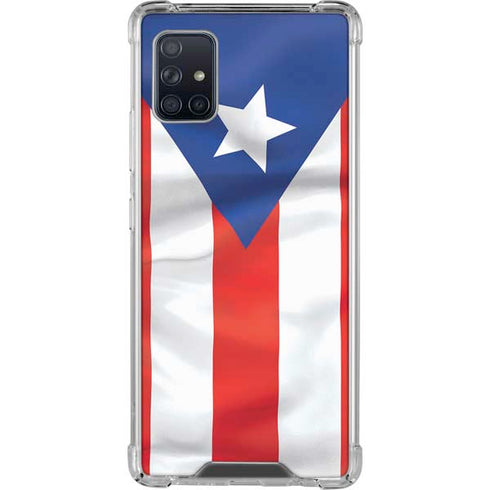 Puerto Rico Flag Galaxy A51 5G Clear Case