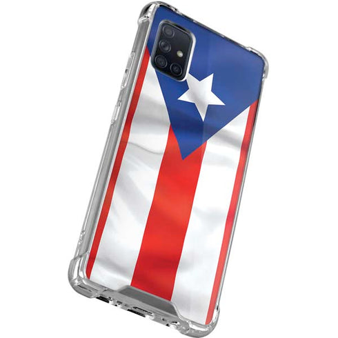 Puerto Rico Flag Galaxy A51 5G Clear Case