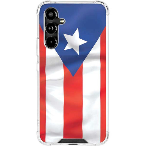 Puerto Rico Flag Galaxy A54 5G Clear Case