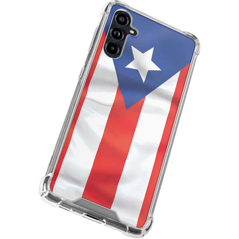 Puerto Rico Flag Galaxy A54 5G Clear Case