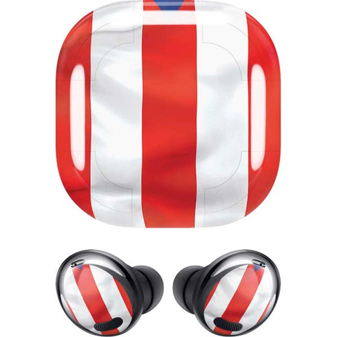 Puerto Rico Flag Galaxy Buds Pro Skin