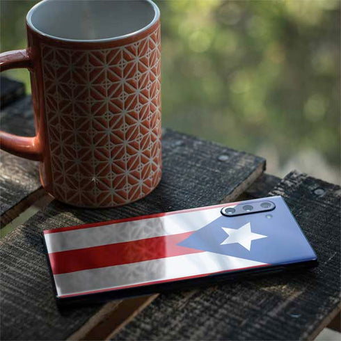 Puerto Rico Flag Galaxy Note 10 Skin