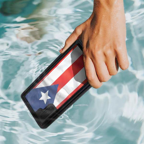 Puerto Rico Flag Galaxy Note 10 Waterproof Case